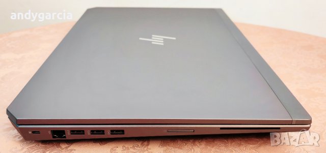 HP ZBook 17 G5/Core i7/16GB RAM/256GB SSD NVME/17.3 FHD IPS/NVidia Quadro P3200 6GB WorkStation, снимка 7 - Лаптопи за работа - 41629550