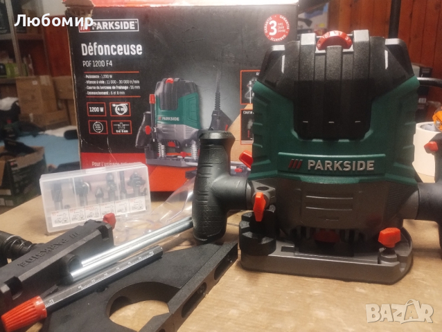 Фреза PARKSIDE® POF1200  налични 4 бр, снимка 2 - Други инструменти - 44673404