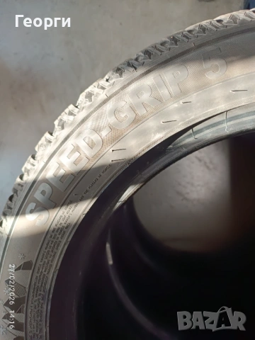 2бр.зимни гуми 215/55/17 Semperit, снимка 3 - Гуми и джанти - 53665217