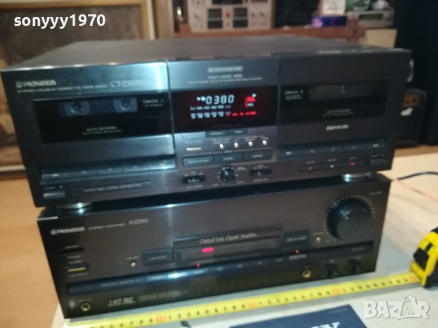 PIONEER AMPLIFIER+PIONEER REVERSE DECK-ВНОС SWISS LNV1207231300, снимка 2 - Ресийвъри, усилватели, смесителни пултове - 41527721