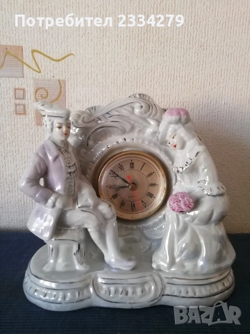 Стари каминни часовници, настолни флоренциански, бароков стил, работещио , снимка 9 - Антикварни и старинни предмети - 53066527