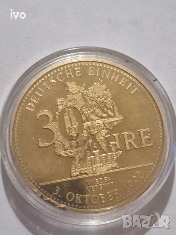 немска юбилейна монета, снимка 3 - Нумизматика и бонистика - 51219951