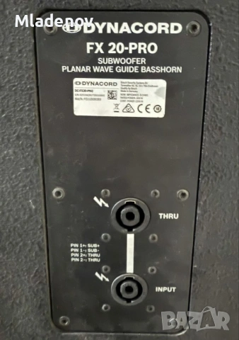 DYNACORD xa 2 PRO, снимка 7 - Тонколони - 53820778