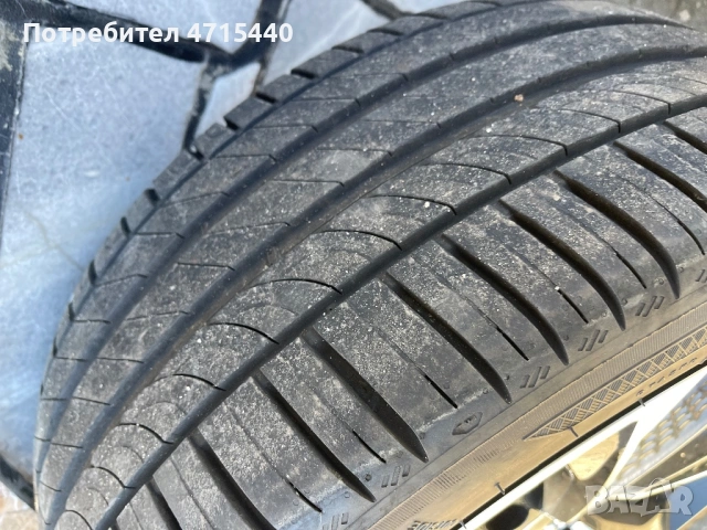 Продавам гуми с джанти:  Гуми: Kleber-летни 245/40/18  Гумите са на 2 сезона в много добро състояние, снимка 11 - Гуми и джанти - 53645630