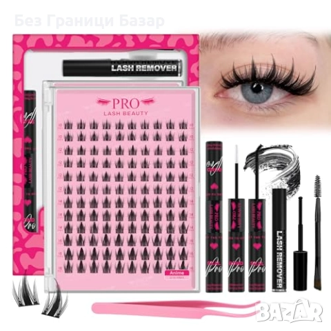 Нови Клъстер мигли Manga – синтетични PBT влакна за драматичен поглед