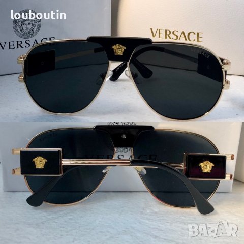 Versace VE2252 мъжки слънчеви очила авиатор унисекс дамски, снимка 3 - Слънчеви и диоптрични очила - 41790390