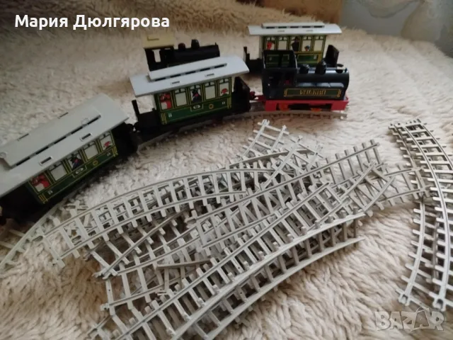 ретро влакче вулкан, снимка 1