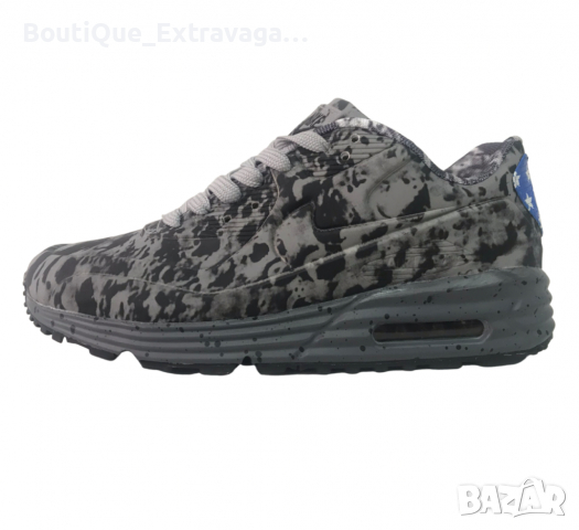 Дамски маратонки Nike Air Max Lunar90 SP Grey/Black !!!, снимка 3 - Маратонки - 36355760