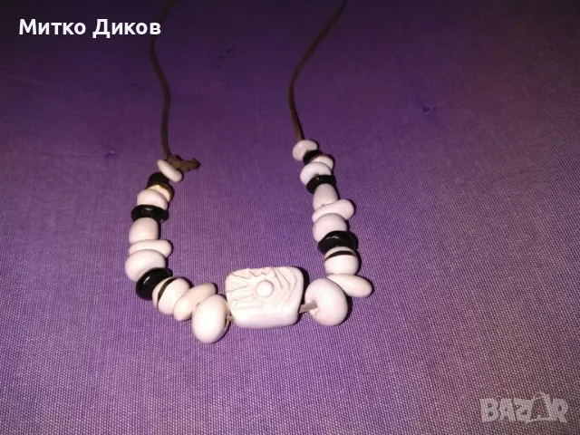 Колие №7 с разбични части 25 броя тип броеница, снимка 4 - Колиета, медальони, синджири - 49157606