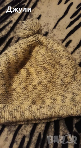 Комплект меланж  Шапка и Шал, снимка 3 - Шапки - 53057202