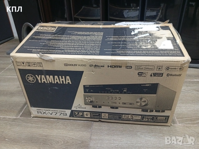 7.2 канален ресивър YAMAHA RX-V 779 Bluetooth 4K Wi-fi , снимка 7 - Ресийвъри, усилватели, смесителни пултове - 53676209