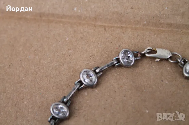 Дамско сребърно колие , снимка 6 - Колиета, медальони, синджири - 49771473