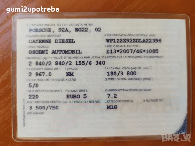 GPS Сензор Porsche Cayenne 3.0D 92A/EG22/2012, снимка 8 - Части - 47698915