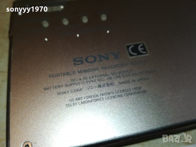 SONY MZ-R37 MINIDISC RECORDER-MADE IN JAPAN 2502221631, снимка 15 - Радиокасетофони, транзистори - 35915165