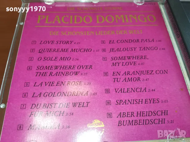 placido domingo original cd-внос germany 2702251620, снимка 15 - CD дискове - 49302707