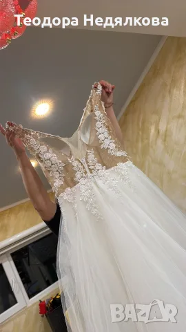 Булчинска рокла , снимка 2 - Рокли - 56351417