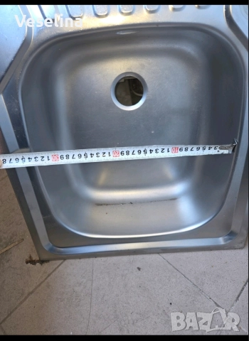 Мивка с ляв отцедник р-р 78х43 см, снимка 5 - Мивки - 52969298