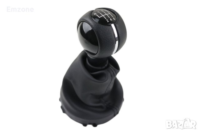 Кожена Топка за скоростен лост с кожен маншон и рамка Мини MINI F55 F56 F54 F57 F60 с 6 скорости, снимка 4 - Аксесоари и консумативи - 40481881