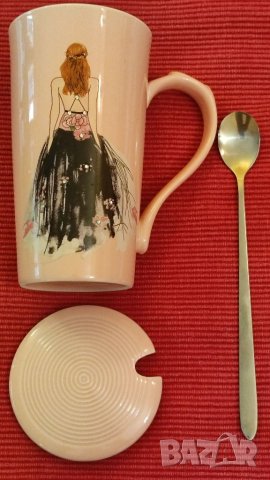 Керамична чаша за момиче. , снимка 5 - Чаши - 40778837