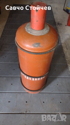 Газова бутилка тип " Пършинг" 50кг.  и малка туристическа 4 кг., снимка 3 - Други - 51828767