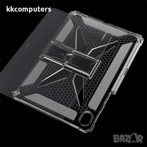 Samsung Galaxy Tab S11 X730/X736 - Прозрачен (TPU+PC) калъф с Протектор, Слот за писалка, снимка 7 - Резервни части за телефони - 52304145