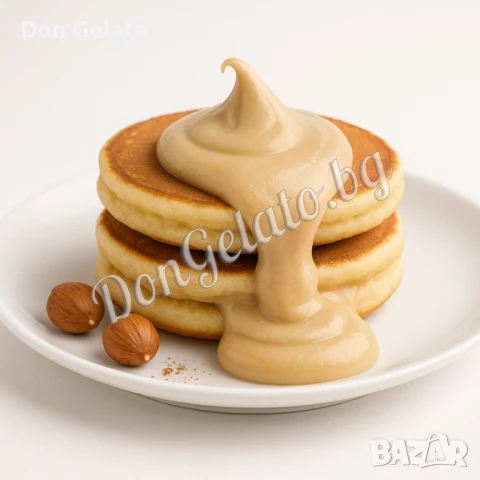 Крем пълнеж с лешници, мляко и какао Don Gelato Deluxe – 3 кг, снимка 6 - Други - 51268237