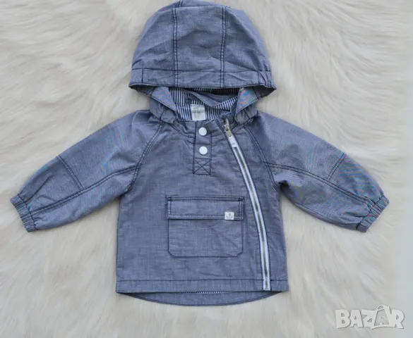 Бебешко яке H&M 6-9 месеца ръст 74см. , снимка 10 - Бебешки якета и елеци - 49475232