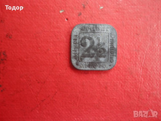 Стара немска монета жетон 1, снимка 5 - Нумизматика и бонистика - 41226218