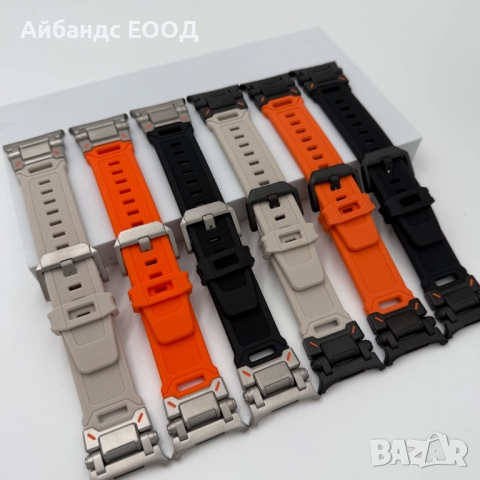 Титаниева TPU каишка за Samsung Galaxy Watch Ultra 47mm, снимка 2 - Samsung - 52124172