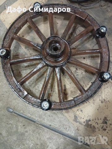 колело от каруца полилей , снимка 2 - Други - 51946652
