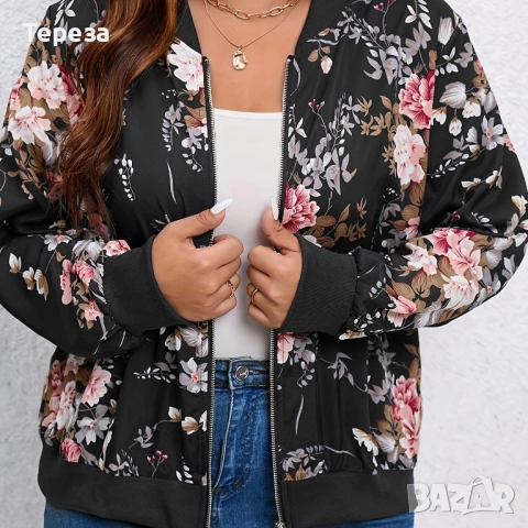 🆕️ Дамско бомбър яке / XL, снимка 3 - Якета - 52972649