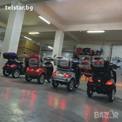 Електрическа триколка LUXOR 60V 1500W със задно задвижване и диференциал Нова серия, високопроизводи, снимка 18 - Мотоциклети и мототехника - 52411736