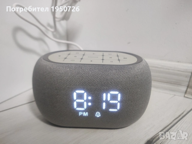 Цифров часовник с радио и Bluetooth говорител, снимка 4 - Bluetooth тонколони - 53099973