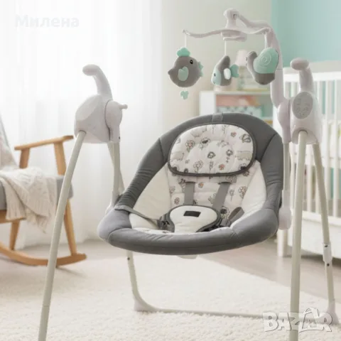 Електрическа бебешка люлка