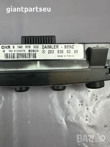 Управление Климатик за Мерцедес Mercedes-benz W203 2038300285, снимка 2 - Части - 49086293
