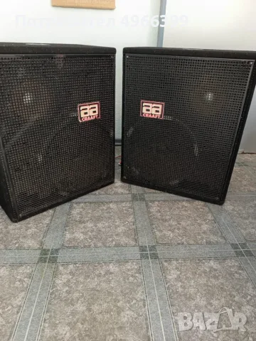 Два броя оригинални немски тонколони AA CRAFT 400W всяка