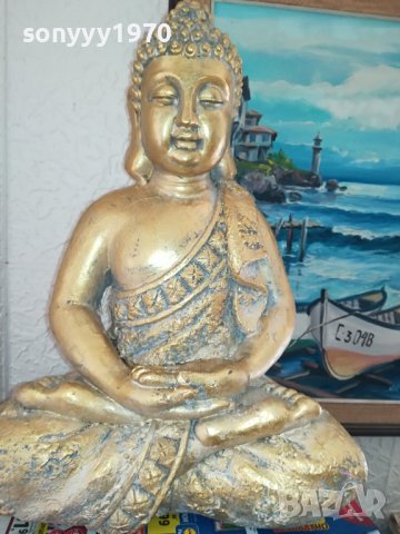 БУДА//ШИВА-ФИГУРА 38СМ ОТ ГЕРМАНИЯ 0208231039, снимка 7 - Антикварни и старинни предмети - 41731961