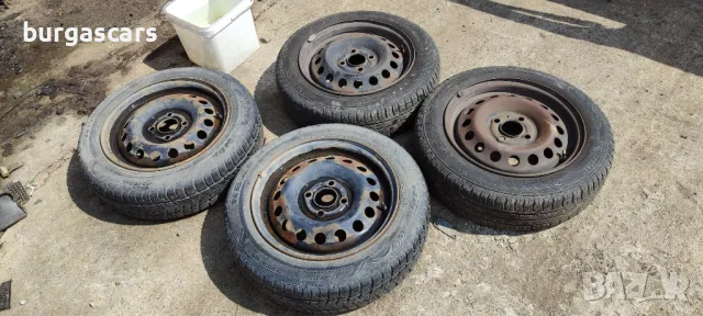 Гуми с джанти 14 Nissan Micra K11 - 100лв, снимка 2 - Гуми и джанти - 49822182