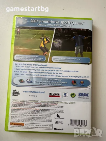 Virtua Tennis 3 за Xbox 360 , снимка 2 - Игри за Xbox - 49594761