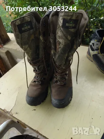 Обувки за лов ловджийски риболов goretex trinsulate