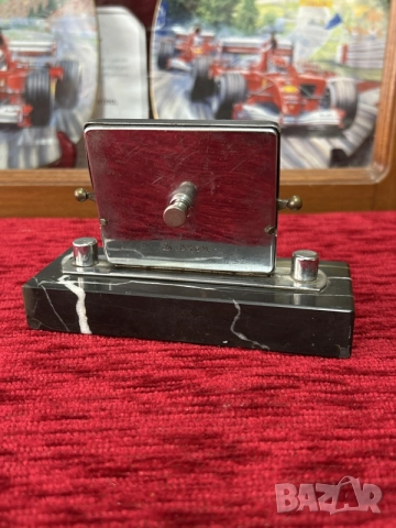 античен вечен настолен календар (Art Deco) от немския производител Jakob Maul, снимка 2 - Антикварни и старинни предмети - 56232932