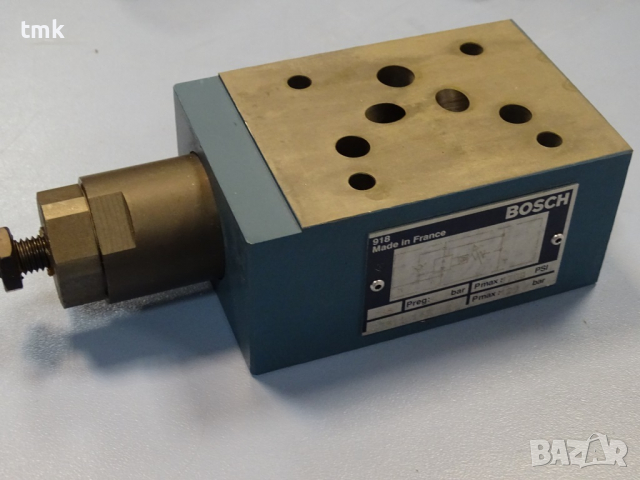 Клапан разтоварващ BOSCH 0 532001 pressure relief valve, снимка 10 - Резервни части за машини - 36376429
