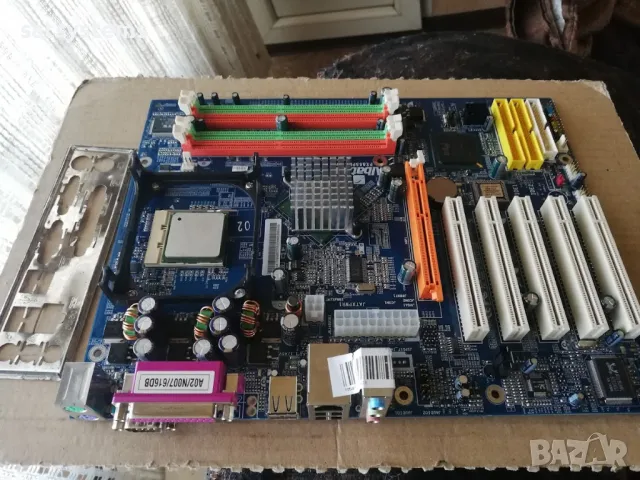 Дънна платка Albatron PX865PEC Pro (V2.0) R2.00 Socket 478 CPU+FAN+RAM, снимка 2 - Дънни платки - 47978775