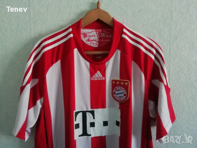 Bayern Munich #39 Toni Kroos Adidas 2010/2011 оригинална тениска фланелка екип Байерн Мюнхен Кроос , снимка 4 - Тениски - 53083145