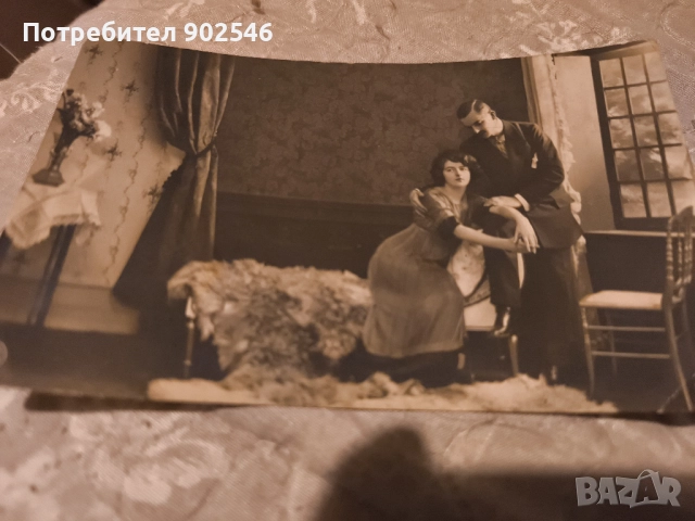 „Пощенска картичка, 1913 г. – оригинална марка и печат“