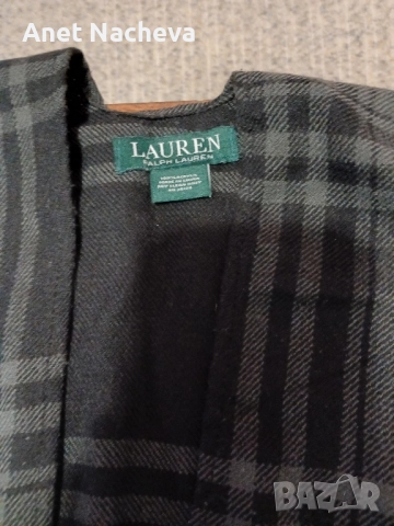 Шал дамски,каре черно, тип наметало, снимка 2 - Шалове - 52426895