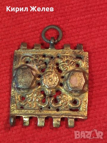 РЯДЪК ОРНАМЕНТИРАН ЕЛЕМЕНТ от ВЪЗРОЖДЕНСКИ НАКИТ БИЖУ САЧАНЕНА ГРИВНА с ЖИВАЧНА ПОЗЛАТА 24943, снимка 11 - Антикварни и старинни предмети - 40981059