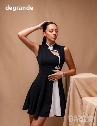 Елегантна черна рокля