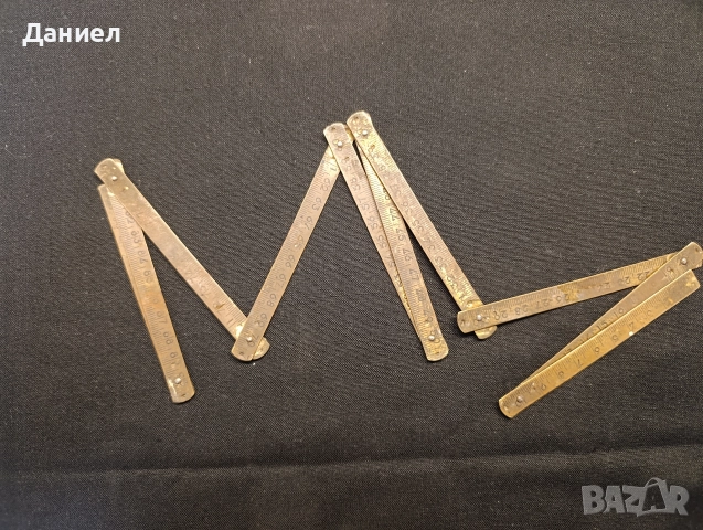 Стар месингов метър