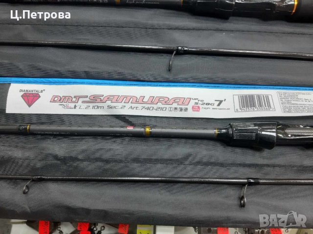 Спининг Diamant Samurai 2.10м/2.40м/2.65м 5-28гр, снимка 4 - Въдици - 41843160